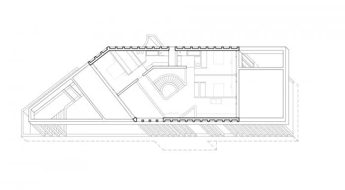 BIM Architecture | Misaligned Composition, Simplicity with Tension - Komano Villa/DF-DC