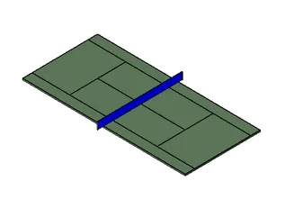 BIM Data: Revit Family Library for Tennis Court.rfa-BIM WORLD