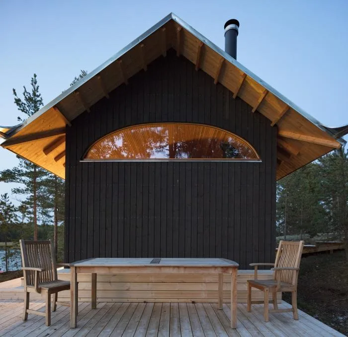 BIM Architecture | Integrating with the Coast, Watching the Sunset: Finnish sauna hotel/Mer Architects