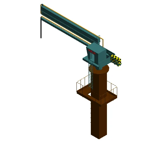 BIM Data: Revit Family Library for Automatic Rotating Cloth Machine (.rfa)