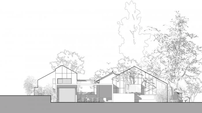 BIM Architecture | Shuxiayuan, Zhangjiazhuang Village, Beijing/Spatial Evolution