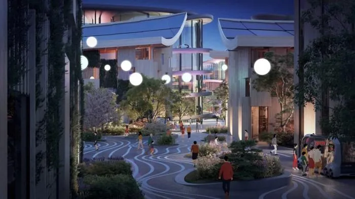 BIM Architecture | BIG will build Toyota's Internet of Things 'Weaving City' at the foot of Mount Fuji