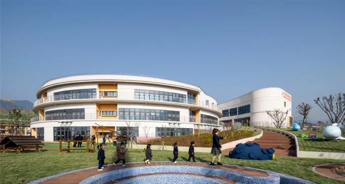 BIM Architecture | A "Conch Castle" Resting by the Sea: Dafu Bilingual Kindergarten/Shanghai Sixu Architectural Planning and Design