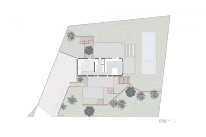 BIM Architecture | Integration of Primitive Brutality and Modern Elements: Baham/Moreira House