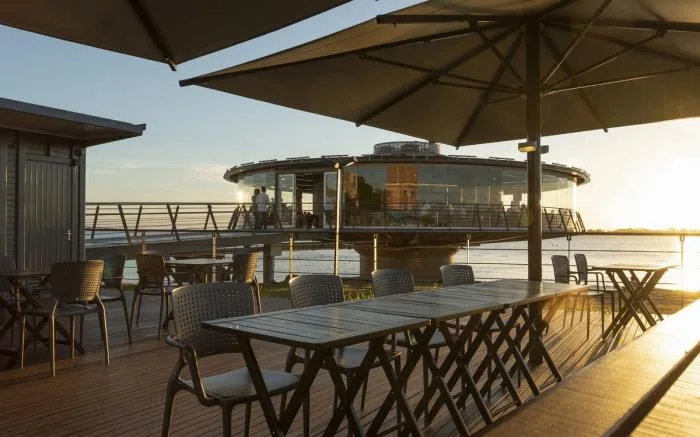 BIM Architecture | 360 ° Panoramic View Food Bar Restaurant