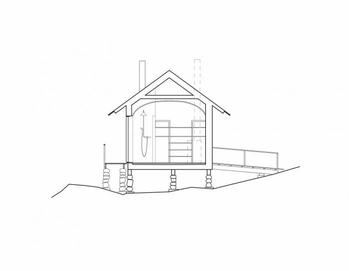 BIM Architecture | Integrating with the Coast, Watching the Sunset: Finnish sauna hotel/Mer Architects