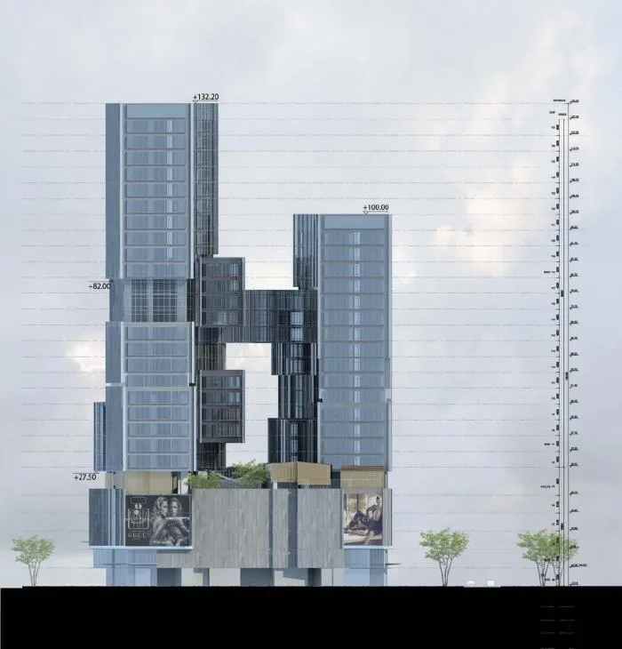 BIM Architecture | A Micro City on Pozi Street in Changsha: Huayuan Yunxi/Aedas