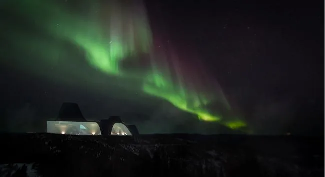 BIM Architecture | Iceland Black Lava Visitor Center Scheme Design