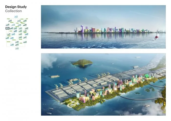 BIM Architecture | MVRDV Shenzhen Tencent Park Bidding Proposal - A Rolling Mountain Range