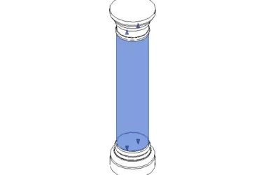 BIM Data: Revit Family Library for Architecture – 31 Column Families (RFA)-BIM WORLD
