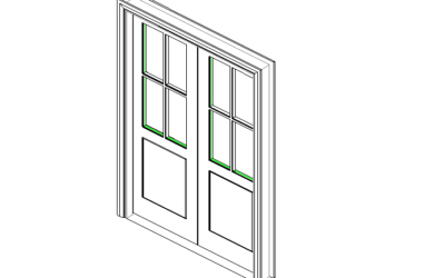 BIM Data: Comprehensive Revit Door Family Library for Architecture (206 RFA Files)-BIM WORLD
