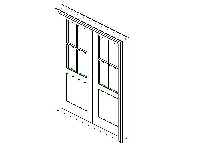 BIM Data: Comprehensive Revit Door Family Library for Architecture (206 RFA Files)