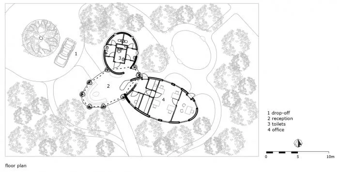 BIM Architecture | Primitive Caves Under Giant Stones on Coastal Beaches: Sri Lanka Tent Hotel/Nomadic Resorts