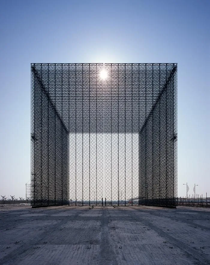 BIM Architecture | 2020 Dubai Expo Entrance Gate - Futurist Application of Arabic Traditional 'Window Pattern' by Asif Khan