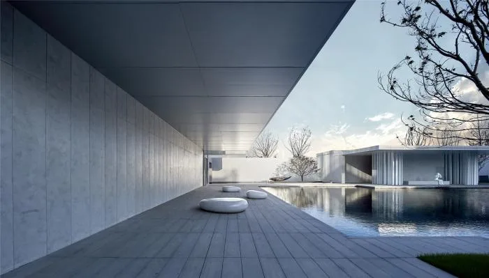 BIM Architecture | New Business Card of Urban Waterfront - Interpretation of Hefei Huichuang Junbo Project Experience Area/Shanghai Tianhua Architectural Design