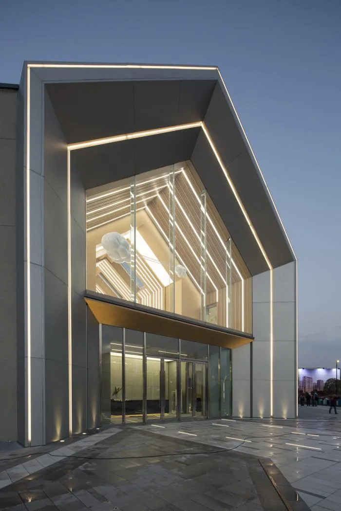 BIM Architecture | Abstract Expression of Children's Drawing Symbols: Xuhui Mansion/Tianhua Architectural Design 2A Institute, Taizhou