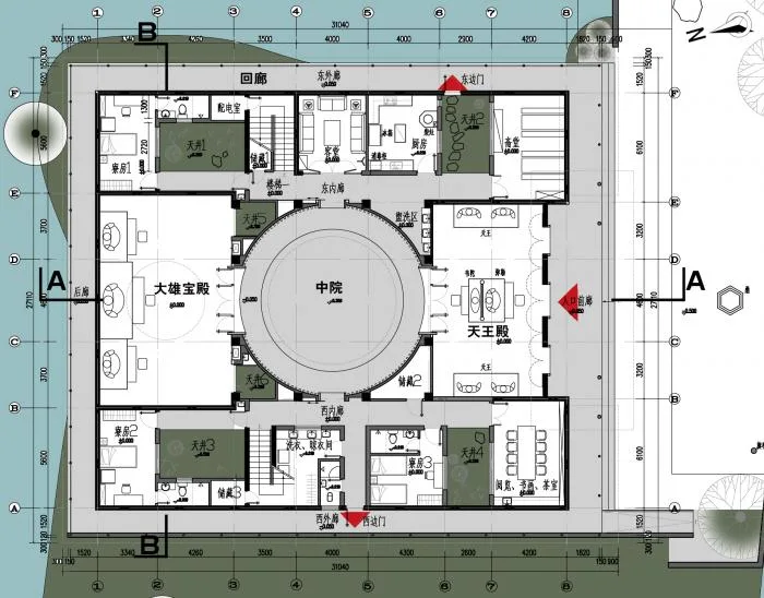 BIM Architecture | In the Void, Find Meditation: Guanyin Institute in Yangzhou, Jiangsu/Shanxiang Architectural Design in Shanghai