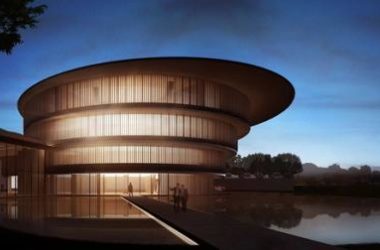 BIM Architecture: Tadao Ando's He Art Museum in Shunde Nears Completion-BIM WORLD
