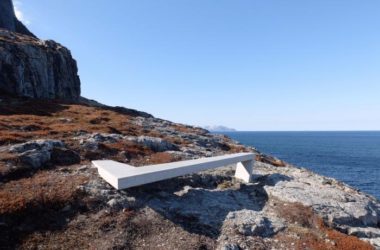 BIM Architecture: Tourist Center on Chaotic Rock Layers with Folding Concrete by MORFEUS Arkitekter-BIM WORLD