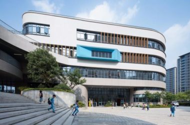 BIM Architecture: Hangzhou Shengli Primary School New City Campus and Affiliated Kindergarten by Zhejiang University Architectural Design and Research Institute-BIM WORLD