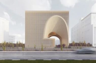 BIM Architecture: The Mashhad Construction Engineering Organization Headquarters by Nextoffice – A Curved, Dynamic, and Timeless Sculpture-BIM WORLD
