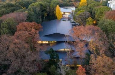 BIM Architecture: Meiji Shrine Museum by Kengo Kuma – A Forest-Inspired Design Like Falling Leaves-BIM WORLD