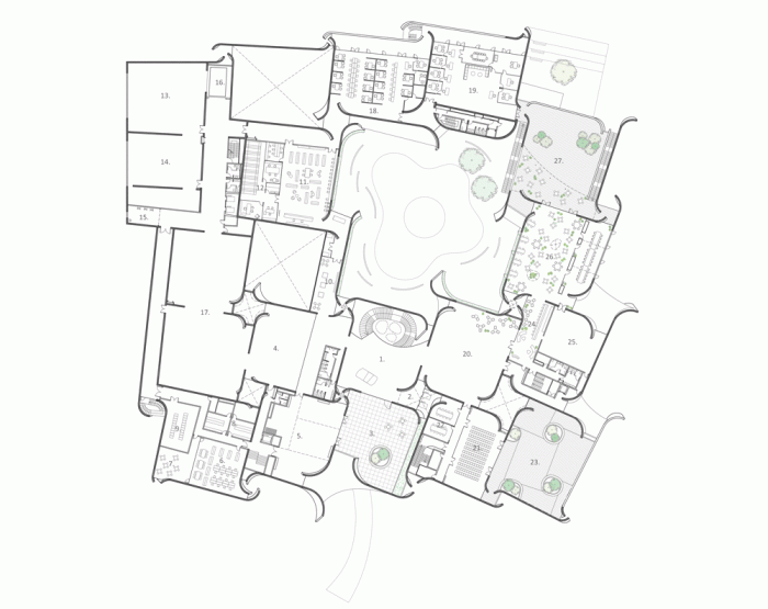 BIM architecture | Smooth and silky like silk dancing, Baroque International Museum/Ito Toyo Architects