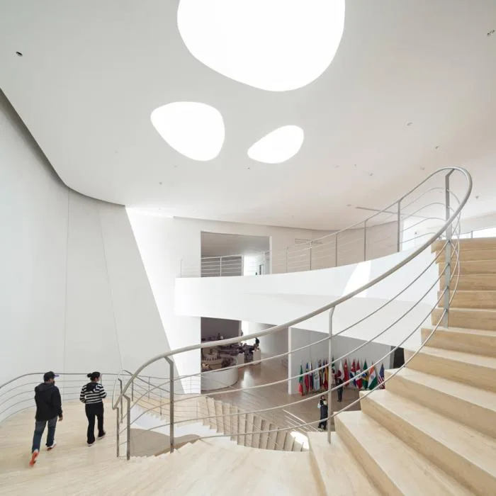 BIM architecture | Smooth and silky like silk dancing, Baroque International Museum/Ito Toyo Architects