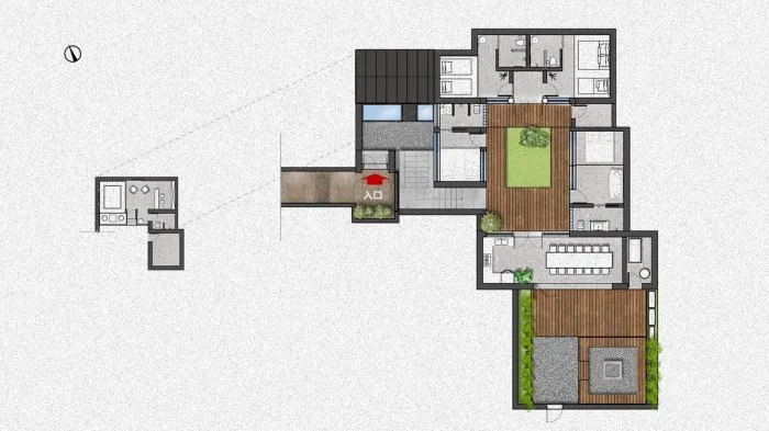 BIM Architecture | Xiaolongmen Centennial 'Fu' Courtyard Reborn | CCDI Smart Interior Design