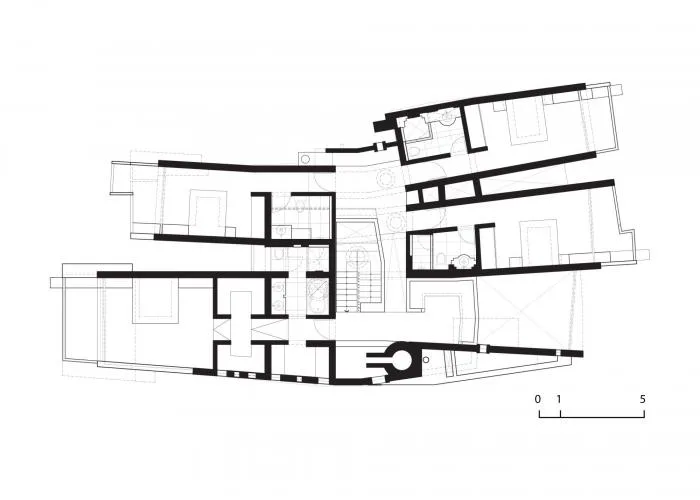 BIM Architecture | Like a "Living Container" Carved from Rock - Peru Permanent Residence/Longhi Architects