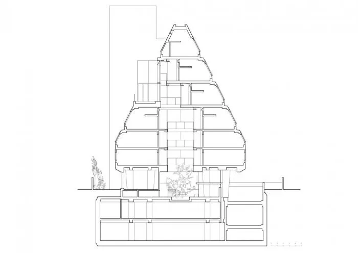 BIM Architecture | Seoul Tree shaped Apartment/Bo DAA