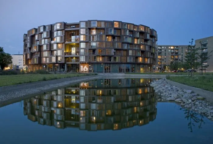 BIM Architecture | Quiet and introverted, boldly outlined: Danish Student Apartments/Lundgaard& Tranberg