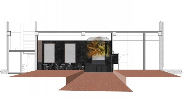 BIM Architecture | When Time and Temperature Intertwine in Space - CHARCOHOL Restaurant and Cocktail Bar/Hachima Design