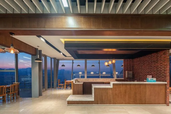 BIM Architecture | Restaurant on the Cliff/Urban Architecture Design