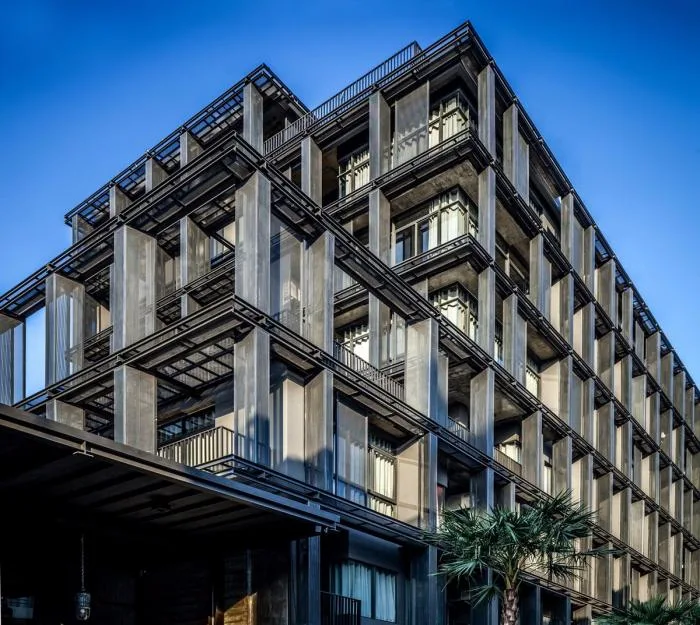 BIM Architecture | Natural and Primitive Beauty Hidden in Steel Framework: Navakitel Design Hotel in Thailand