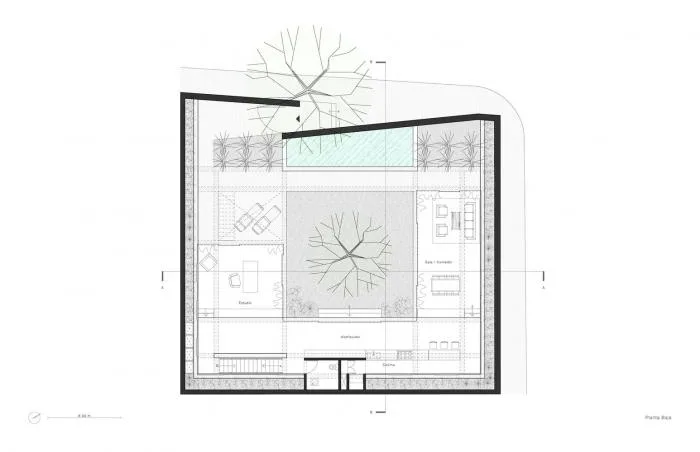 BIM Architecture | Unfinished Ruins - Mexican Eight Beam House/Covachita Taller