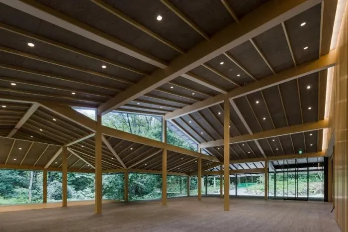BIM Architecture | Like Falling Leaves, Hidden in the Forest: Meiji Shrine Museum/Kengo Kuma Architecture Urban Design Firm, Japan