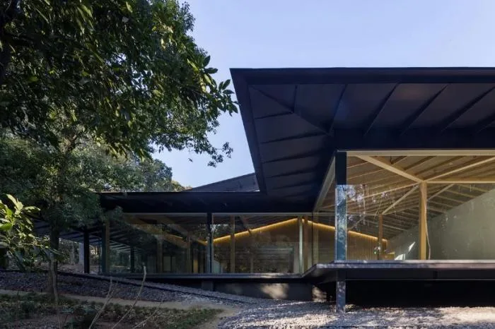 BIM Architecture | Like Falling Leaves, Hidden in the Forest: Meiji Shrine Museum/Kengo Kuma Architecture Urban Design Firm, Japan