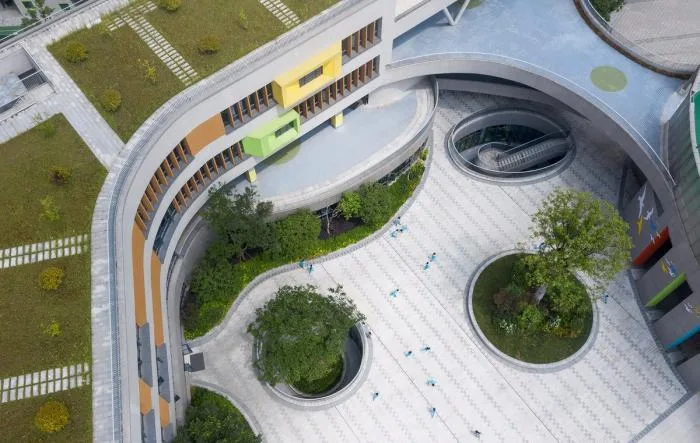 BIM Architecture | Hangzhou Shengli Primary School New City Campus and Affiliated Kindergarten/Zhejiang University Architectural Design and Research Institute Co., Ltd