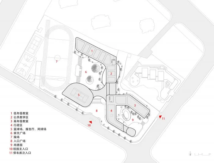 BIM Architecture | Hangzhou Shengli Primary School New City Campus and Affiliated Kindergarten/Zhejiang University Architectural Design and Research Institute Co., Ltd