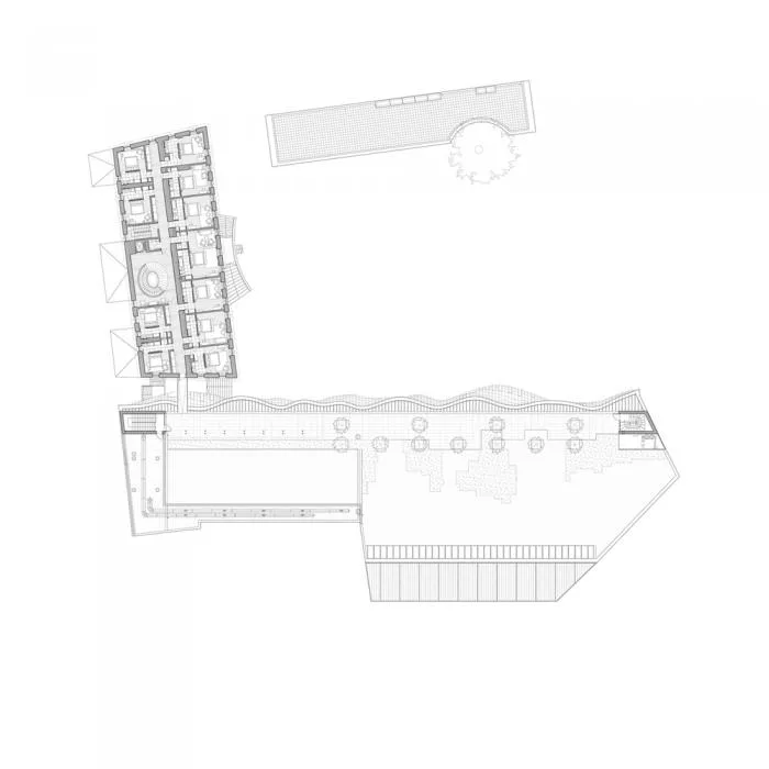 BIM Architecture | Soft and undulating white waves: Chateau de la Roche Brothers