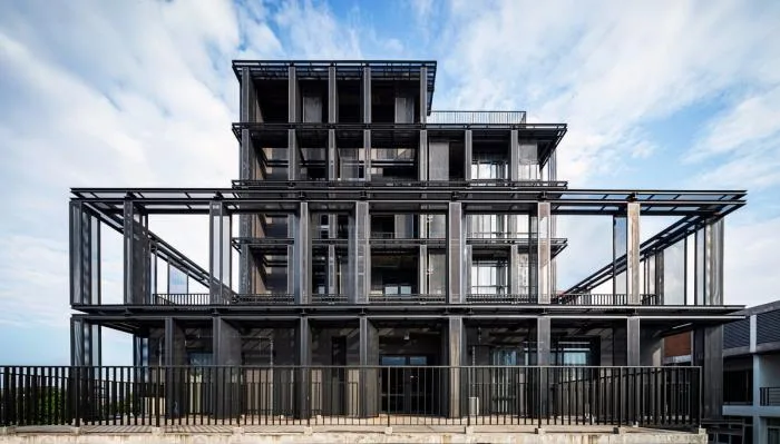 BIM Architecture | Natural and Primitive Beauty Hidden in Steel Framework: Navakitel Design Hotel in Thailand