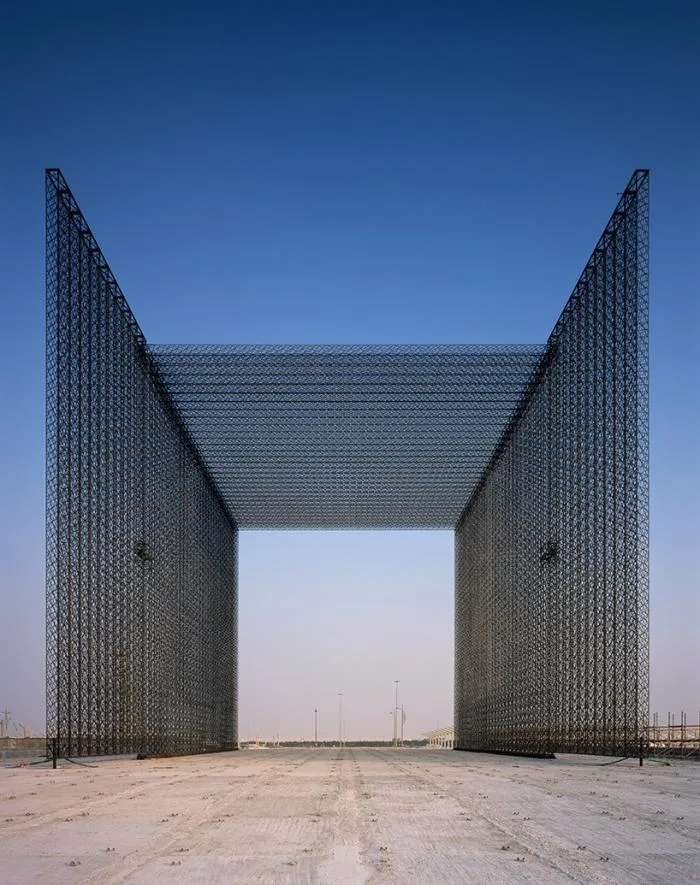 BIM Architecture | 2020 Dubai Expo Entrance Gate - Futurist Application of Arabic Traditional 'Window Pattern' by Asif Khan