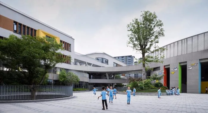 BIM Architecture | Hangzhou Shengli Primary School New City Campus and Affiliated Kindergarten/Zhejiang University Architectural Design and Research Institute Co., Ltd