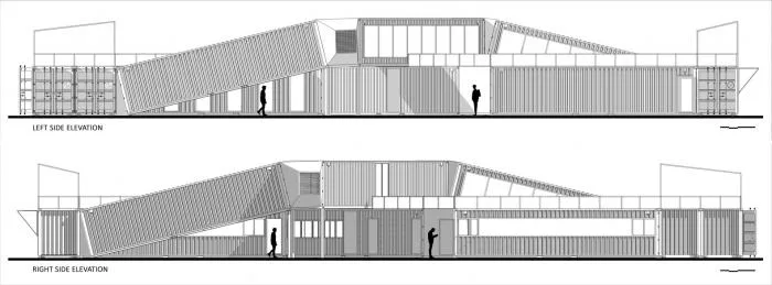 BIM Architecture | Infinite Symbol "∞": Grand Noida Coffee Bar and Student Center/RJDL
