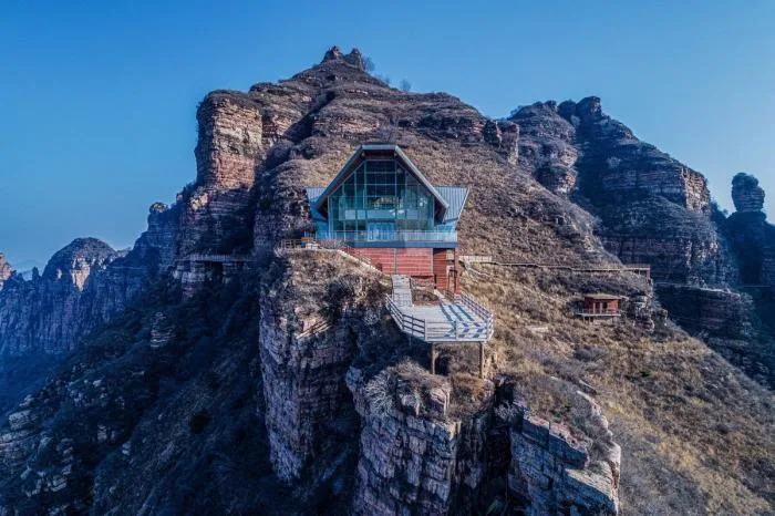 BIM Architecture | Restaurant on the Cliff/Urban Architecture Design