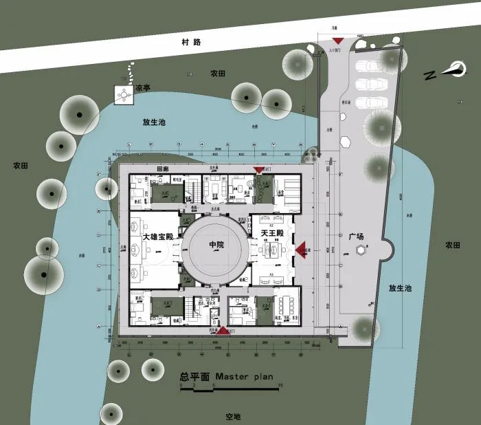 BIM Architecture | In the Void, Find Meditation: Guanyin Institute in Yangzhou, Jiangsu/Shanxiang Architectural Design in Shanghai
