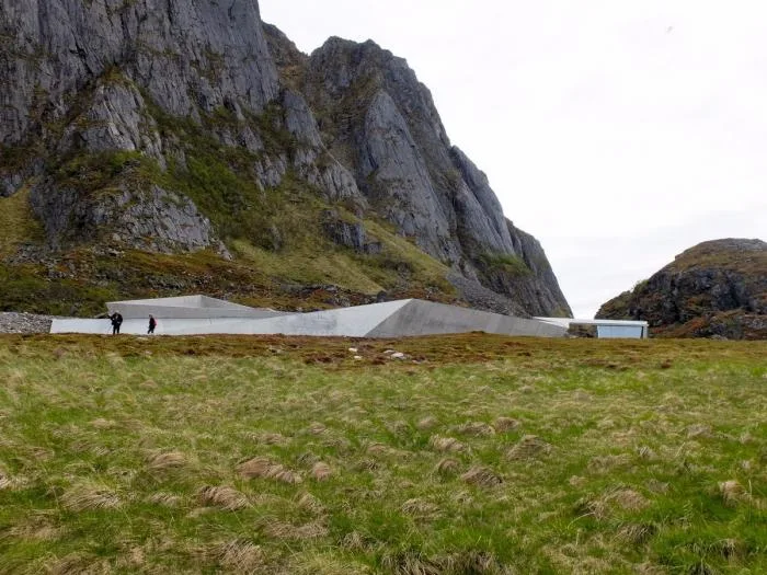 BIM Architecture | Watching the Sea on Folding Concrete: Tourist Center on Chaotic Rock Layers/MORFEUS Arkitekter