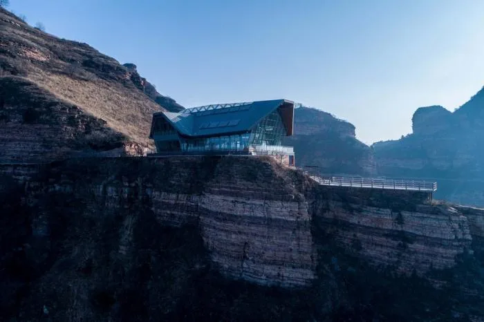 BIM Architecture | Restaurant on the Cliff/Urban Architecture Design