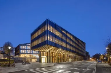 BIM Architecture: Exploring the Distinctive Design of SR Bank's New Headquarters-BIM WORLD